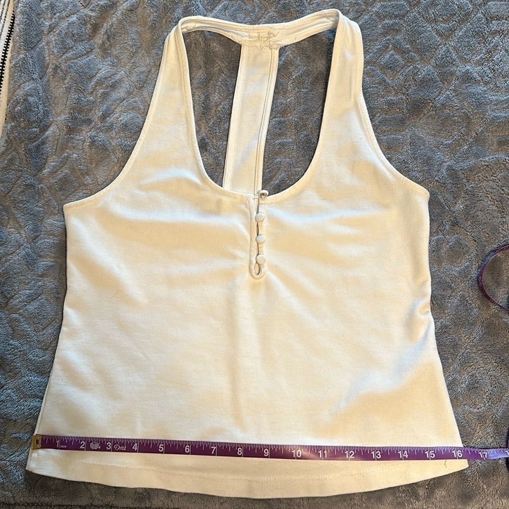 White Free People Tank